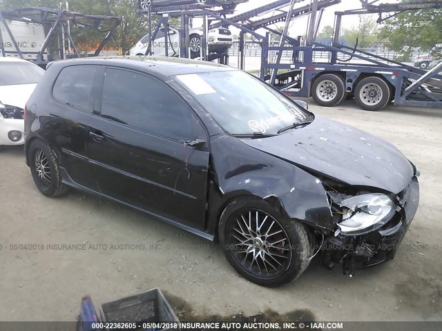 WVWEV71K86W143218 - 2006 VOLKSWAGEN NEW GTI BLACK photo 1