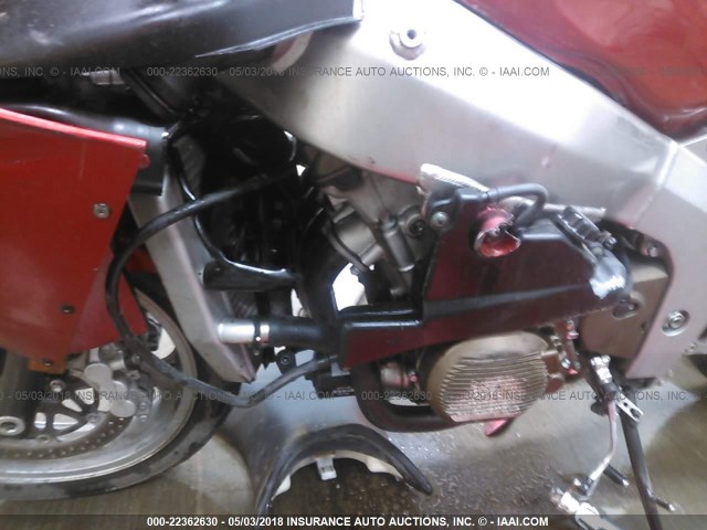 JKAZX4J187A069678 - 2007 KAWASAKI ZX600 J1 RED photo 9