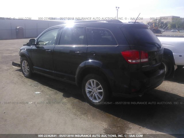 3C4PDCBGXHT509333 - 2017 DODGE JOURNEY SXT BLACK photo 3