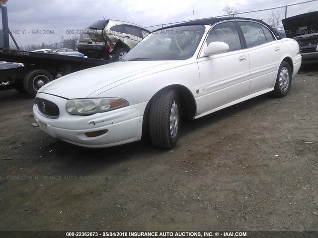 1G4HP54K72U246252 - 2002 BUICK LESABRE CUSTOM WHITE photo 2