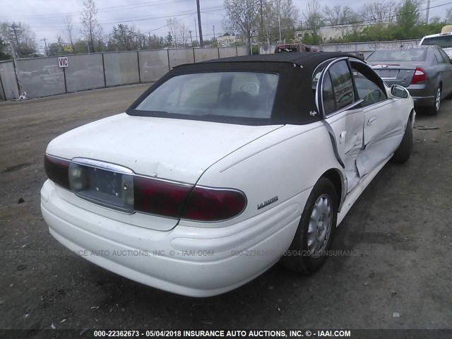 1G4HP54K72U246252 - 2002 BUICK LESABRE CUSTOM WHITE photo 4