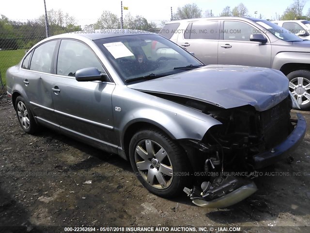 WVWRH63B72P349232 - 2002 VOLKSWAGEN PASSAT GLX 灰色 照片 1