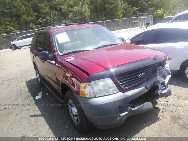 1FMZU62K93UC54702 - 2003 FORD EXPLORER XLS/XLS SPORT RED photo 1