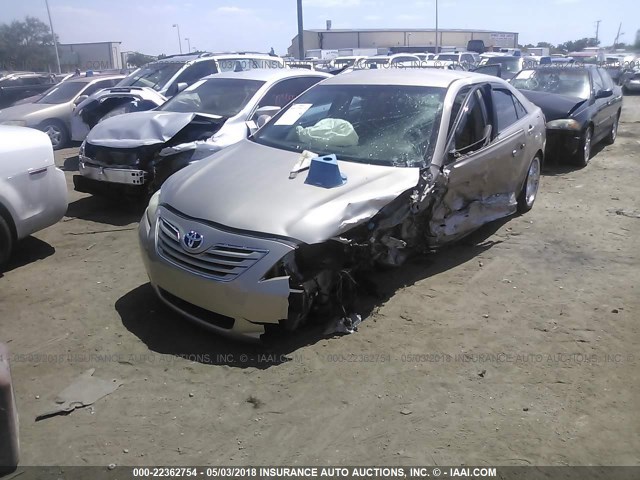 4T1BE46K77U563569 - 2007 TOYOTA CAMRY NEW GENERAT CE/LE/XLE/SE GOLD photo 2