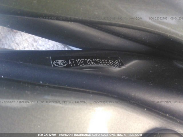 4T1BE30K25U956587 - 2005 TOYOTA CAMRY LE/XLE/SE Boz foto 9