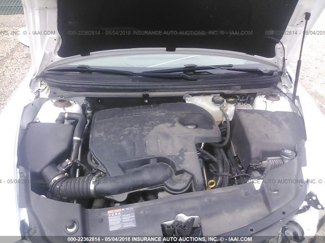 1G1ZC5E09CF194882 - 2012 CHEVROLET MALIBU 1LT თეთრი ფოტო 10