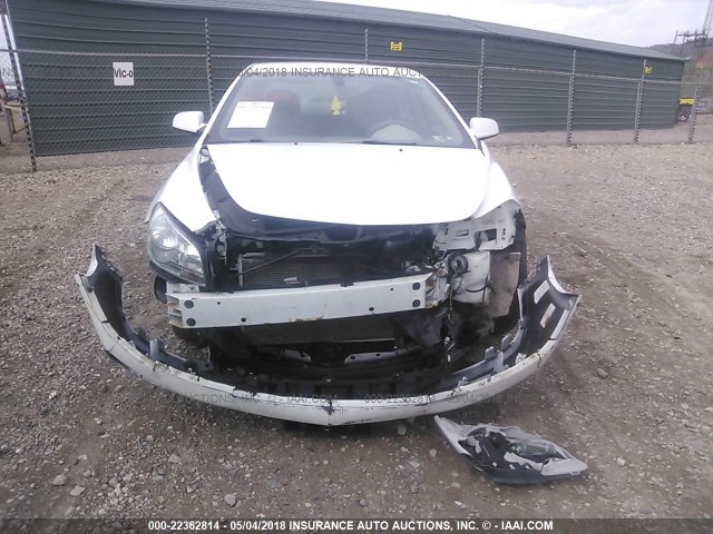 1G1ZC5E09CF194882 - 2012 CHEVROLET MALIBU 1LT თეთრი ფოტო 6