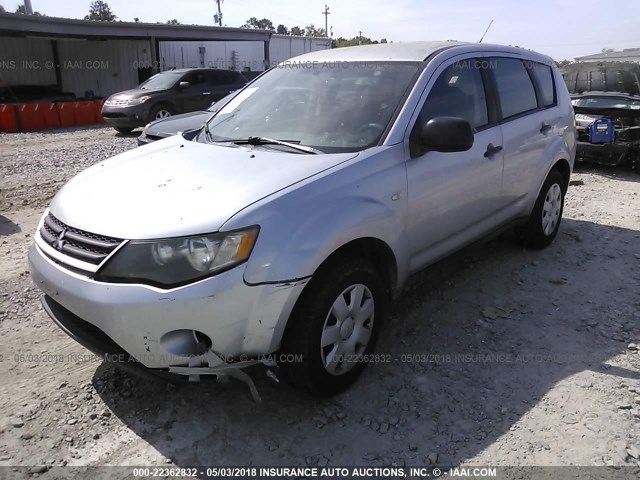 JA4MS31X27U009157 - 2007 MITSUBISHI OUTLANDER ES/LS Gümüş foto 2