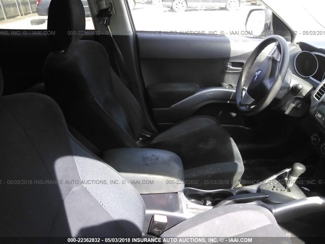 JA4MS31X27U009157 - 2007 MITSUBISHI OUTLANDER ES/LS Gümüş foto 5