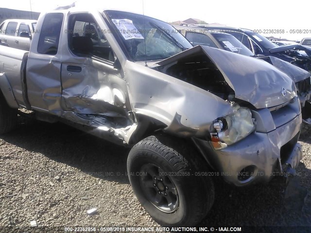 1N6ED26T13C450554 - 2003 NISSAN FRONTIER KING CAB XE/KING CAB SE SILVER photo 6