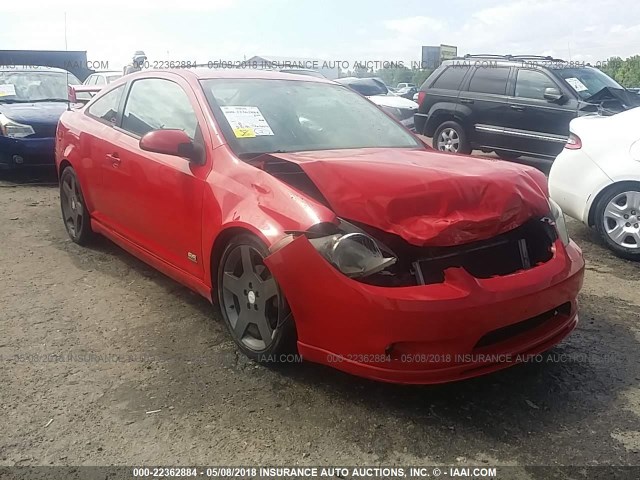 1G1AP14P467630724 - 2006 CHEVROLET COBALT SS SUPERCHARGED RED photo 1