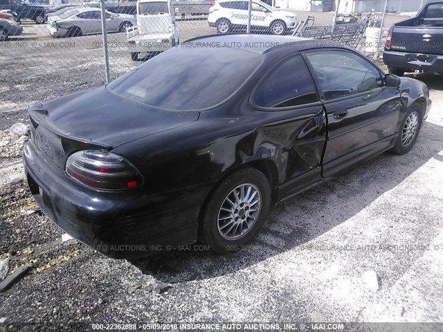 1G2WR12121F161268 - 2001 PONTIAC GRAND PRIX GTP BLACK photo 4