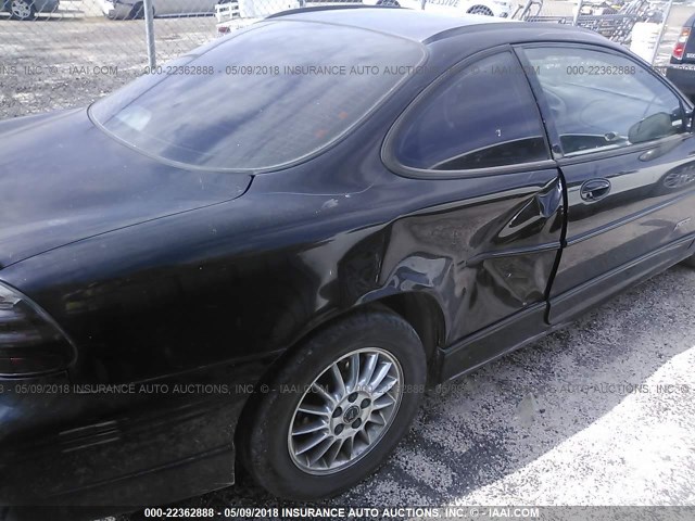 1G2WR12121F161268 - 2001 PONTIAC GRAND PRIX GTP BLACK photo 6