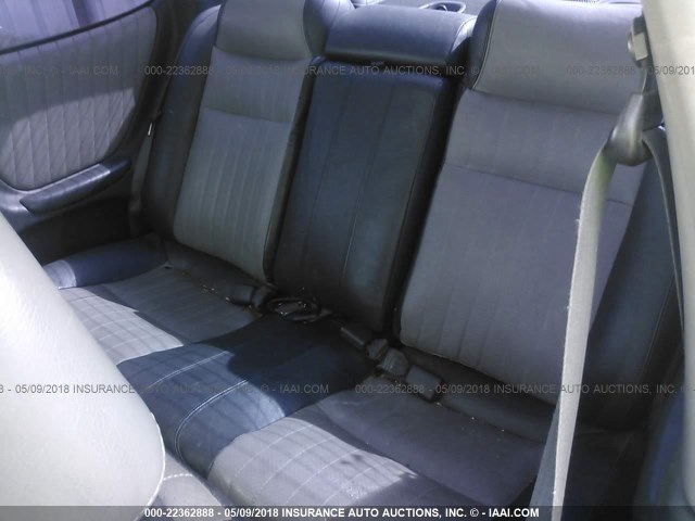 1G2WR12121F161268 - 2001 PONTIAC GRAND PRIX GTP BLACK photo 8