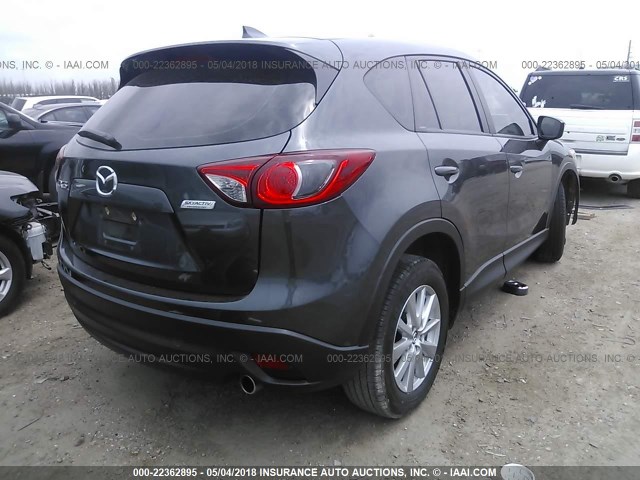 JM3KE2BY9G0903919 - 2016 MAZDA CX-5 SPORT GRAY photo 4