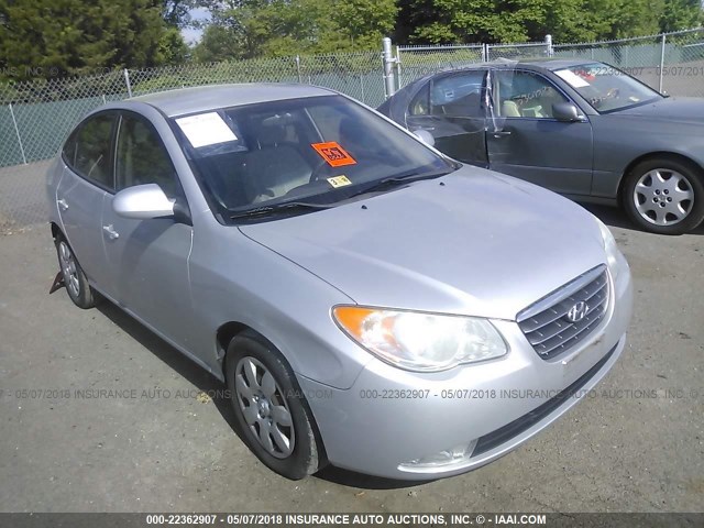 KMHDU46D87U195366 - 2007 HYUNDAI ELANTRA GLS/SE/LIMITED SILVER photo 1