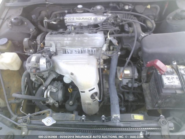 4T1BG22K7VU014522 - 1997 TOYOTA CAMRY CE/LE/XLE 绿色 照片 10