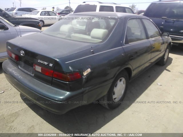4T1BG22K7VU014522 - 1997 TOYOTA CAMRY CE/LE/XLE 绿色 照片 4