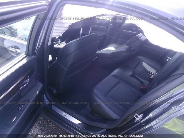 WBAKC8C57BC432136 - 2011 BMW 750 LXI GRAY photo 8