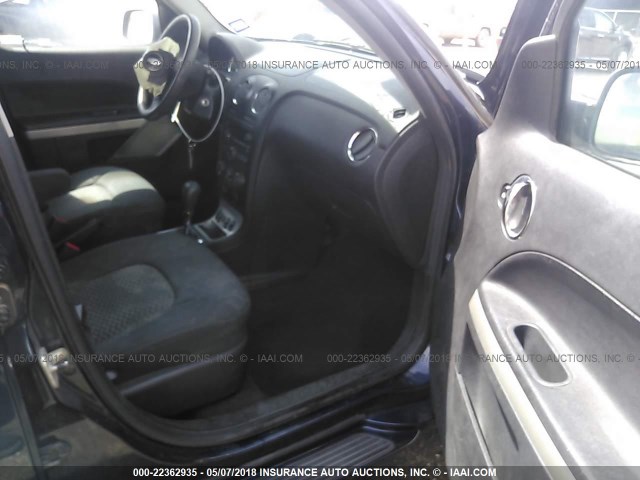 3GNCA13D18S704122 - 2008 CHEVROLET HHR LS BLUE photo 5