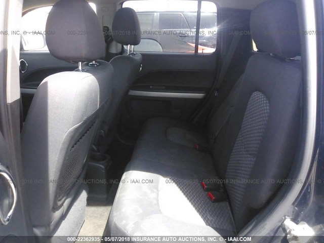 3GNCA13D18S704122 - 2008 CHEVROLET HHR LS BLUE photo 8