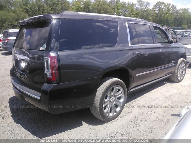 1GKS2JKJ8FR687865 - 2015 GMC YUKON XL DENALI GRAY photo 4