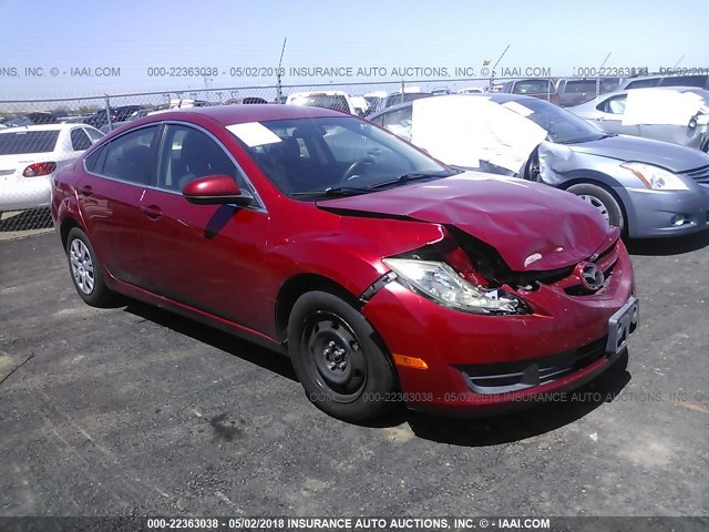 1YVHZ8BH1B5M16133 - 2011 MAZDA 6 I أحمر صورة 1