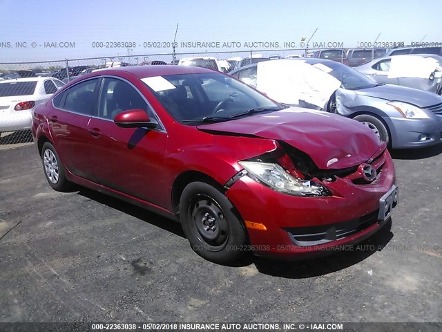 1YVHZ8BH1B5M16133 - 2011 MAZDA 6 I RED photo 1