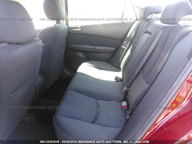 1YVHZ8BH1B5M16133 - 2011 MAZDA 6 I أحمر صورة 8