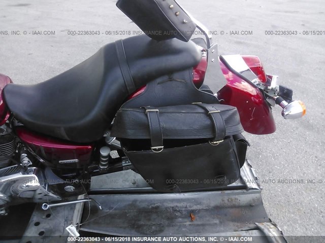 1HFSC43094A404004 - 2004 HONDA VT1100 C2 RED photo 6