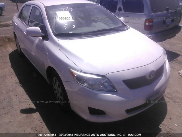 1NXBU4EE7AZ222436 - 2010 TOYOTA COROLLA S/LE/XLE WHITE photo 1