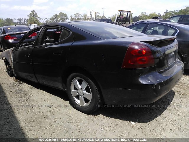 2G2WP552471220760 - 2007 PONTIAC GRAND PRIX Սև լուսանկար 3