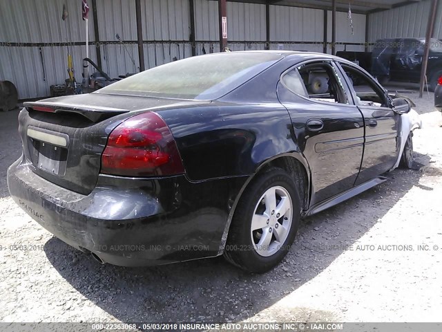 2G2WP552471220760 - 2007 PONTIAC GRAND PRIX Սև լուսանկար 4