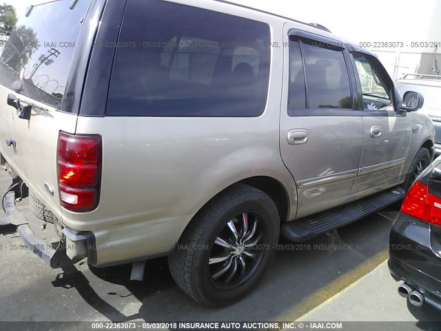 1FMRU1561YLB08129 - 2000 FORD EXPEDITION XLT GOLD photo 4