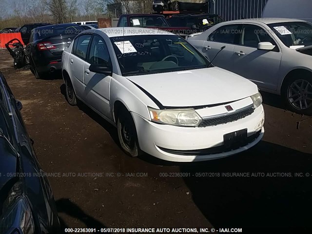 1G8AJ52F23Z123048 - 2003 SATURN ION LEVEL 2 WHITE photo 1