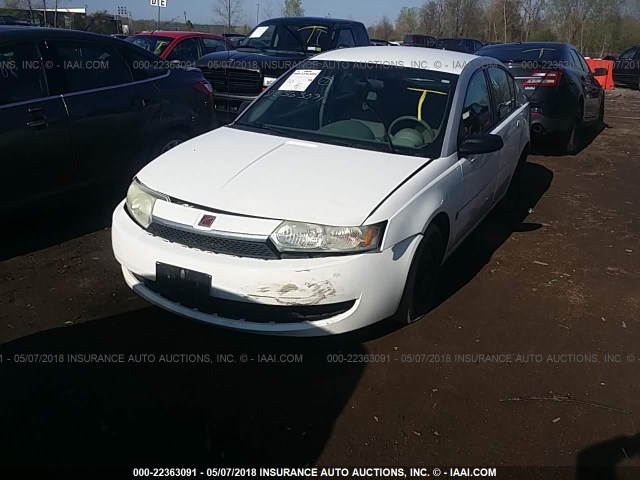 1G8AJ52F23Z123048 - 2003 SATURN ION LEVEL 2 WHITE photo 2