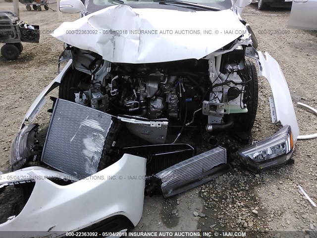 KL4CJASB6JB594298 - 2018 BUICK ENCORE PREFERRED Ақ фото 6