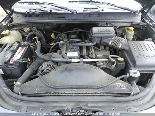 1J4GW48S74C171918 - 2004 JEEP GRAND CHEROKEE LAREDO/COLUMBIA/FREEDOM 蓝色 照片 10