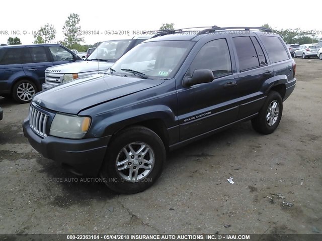 1J4GW48S74C171918 - 2004 JEEP GRAND CHEROKEE LAREDO/COLUMBIA/FREEDOM 蓝色 照片 2