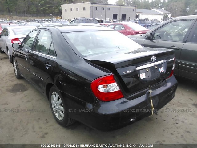 4T1BE30K34U310313 - 2004 TOYOTA CAMRY LE/XLE/SE 黑色 照片 3