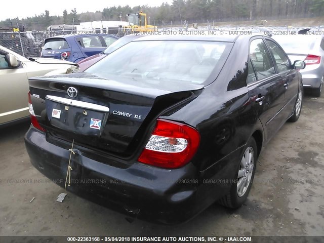 4T1BE30K34U310313 - 2004 TOYOTA CAMRY LE/XLE/SE 黑色 照片 4