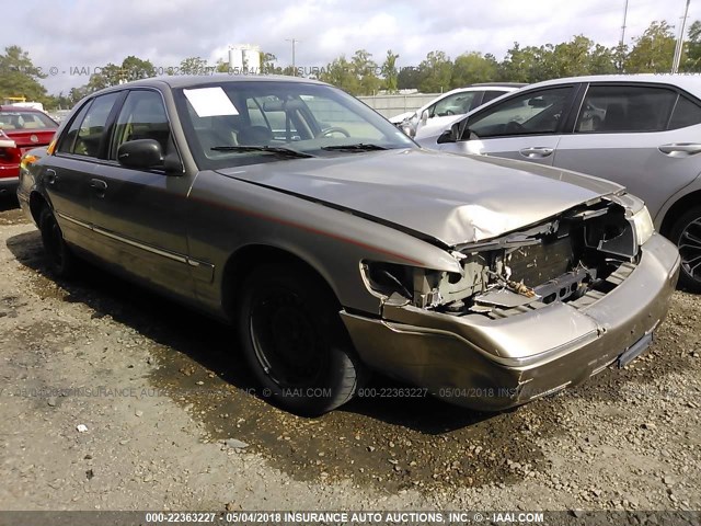 2MEFM74W31X664526 - 2001 MERCURY GRAND MARQUIS GS BEIGE photo 1