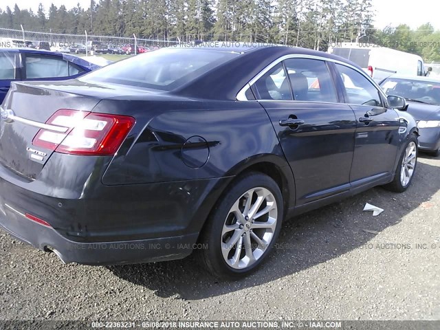 1FAHP2J82FG157811 - 2015 FORD TAURUS LIMITED BLACK photo 4