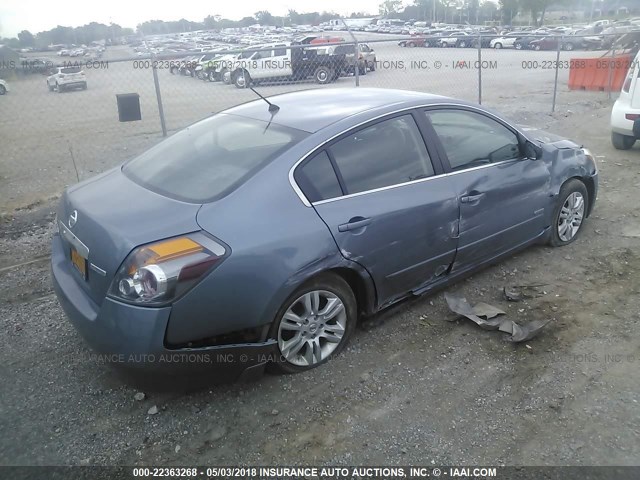 1N4CL2AP3AC142182 - 2010 NISSAN ALTIMA HYBRID TEAL photo 4