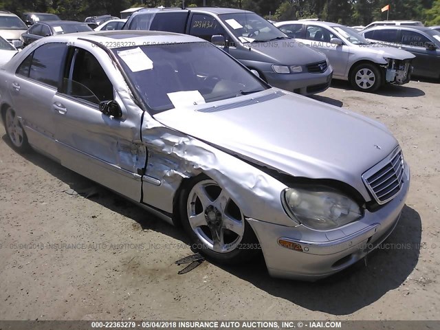 WDBNG75J54A403269 - 2004 MERCEDES-BENZ S 500 SILVER photo 6