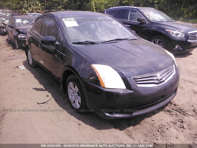 3N1AB6AP4BL623272 - 2011 NISSAN SENTRA 2.0/2.0S/SR/2.0SL BLACK photo 1