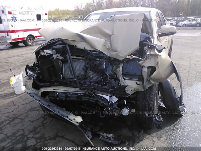 3TMDZ5BN2HM014889 - 2017 TOYOTA TACOMA DBL CAB/SR5/TRD SPORT/OR BEIGE photo 6