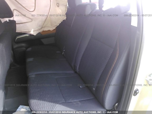 3TMDZ5BN2HM014889 - 2017 TOYOTA TACOMA DBL CAB/SR5/TRD SPORT/OR BEIGE photo 8