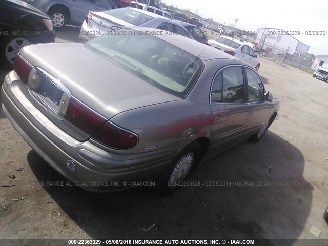 1G4HR54K71U222123 - 2001 BUICK LESABRE LIMITED Champagne photo 4