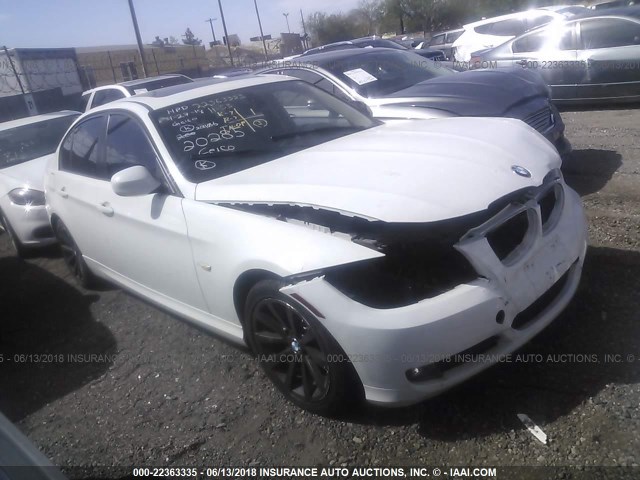 WBAPH5C59BA446430 - 2011 BMW 328 I SULEV WHITE photo 1